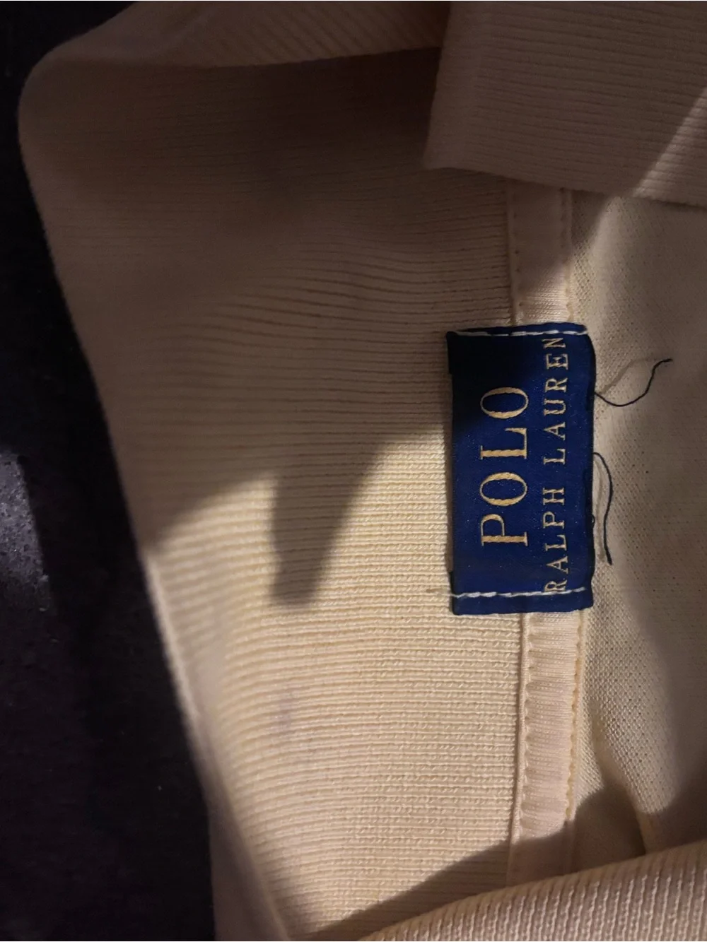 Ralph Lauren Yellow Polo Dress with Blue Pony